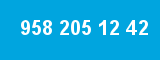 958 205 12 42